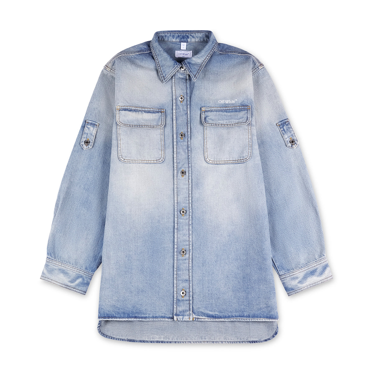 Half Arrow Denim Shirt Jkt