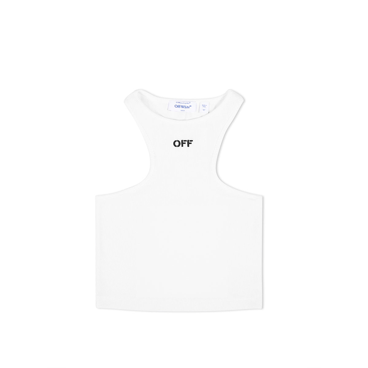 Off Stamp Rib Rowing Top