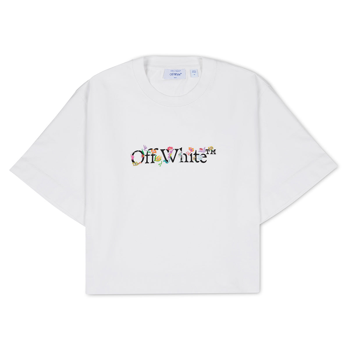 Bookish Glowing Flower Crop Tee