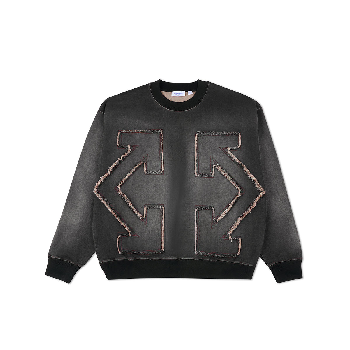 Distress Arr Skate Crewneck