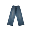 Distress Diag Slouchy Sweatpant