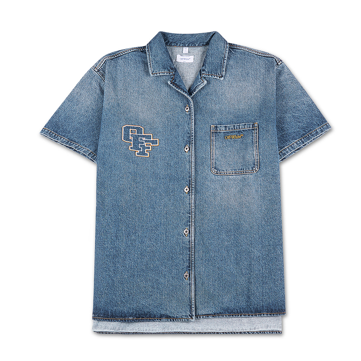 Royal Patch Denim Dress