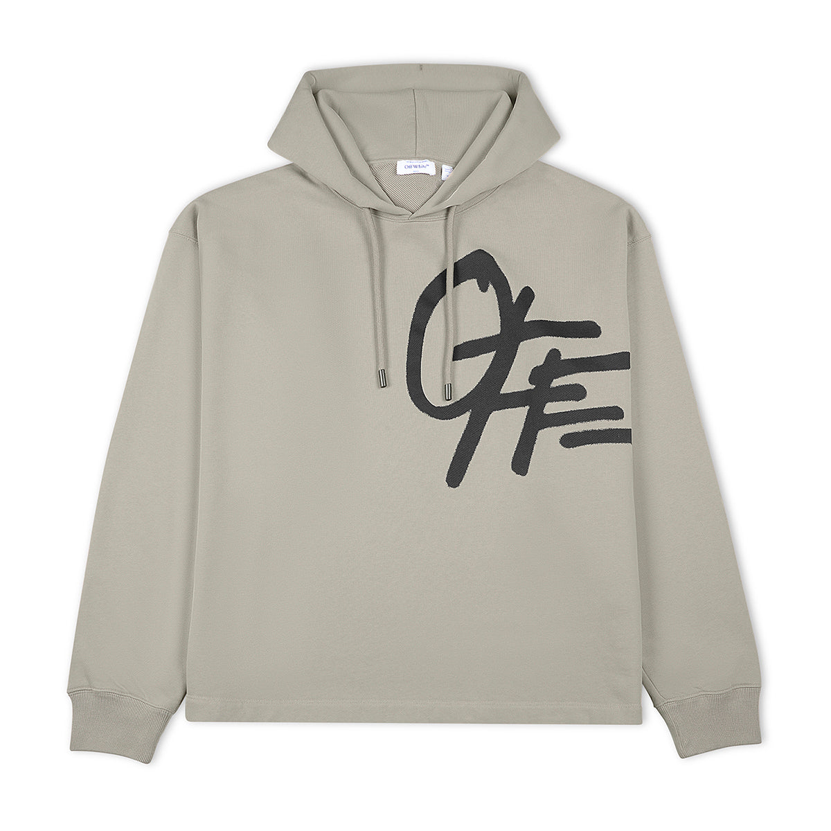 Spray Logo Loose Hoodie