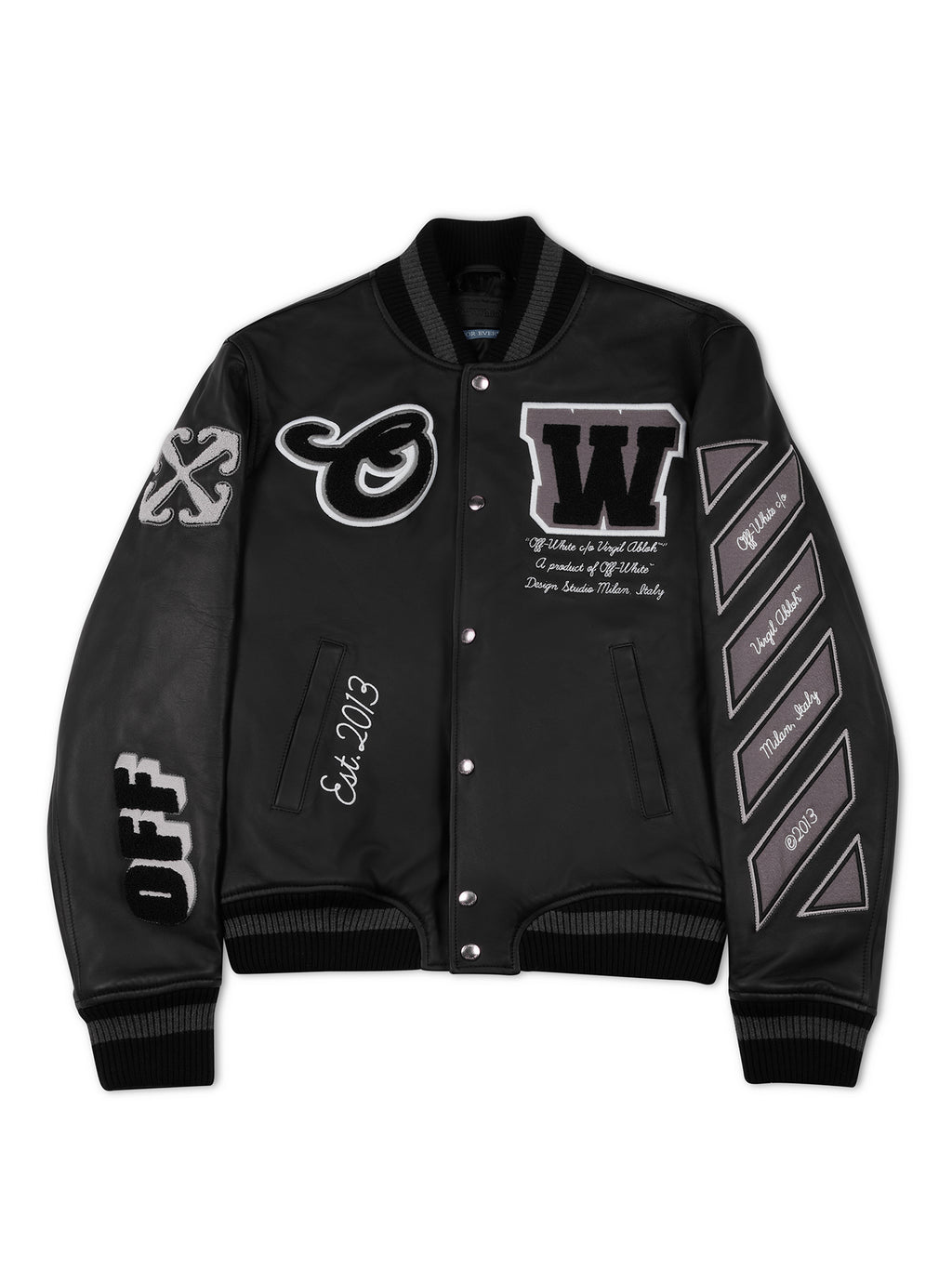 Full Lea Varsity Jacket