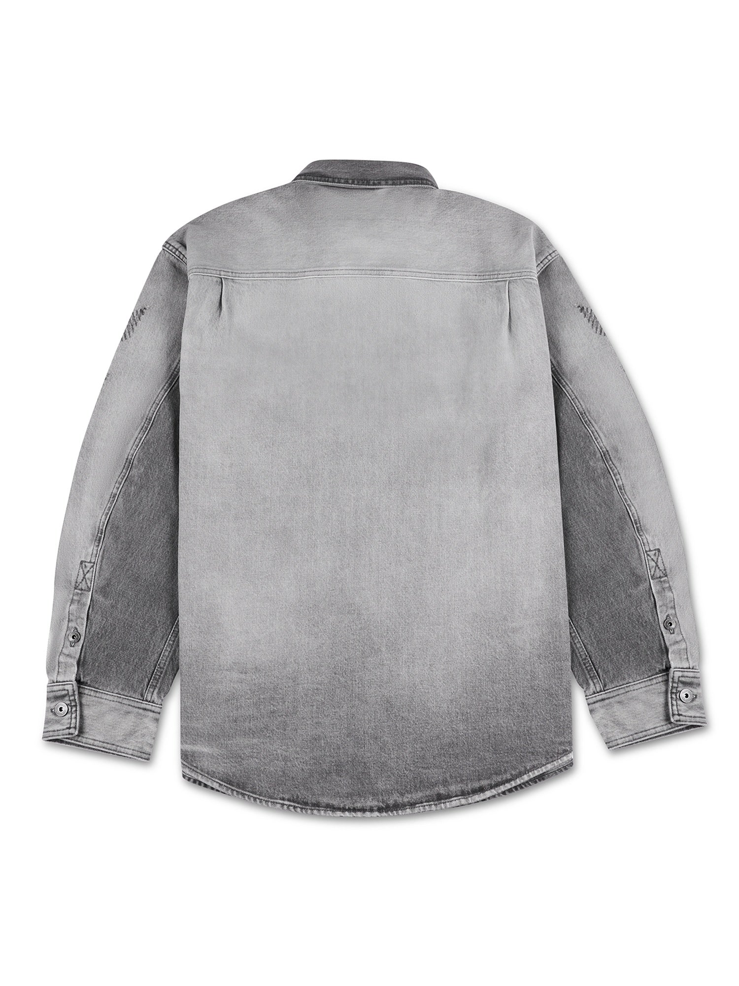 Diag Emb Den Milit Overshirt
