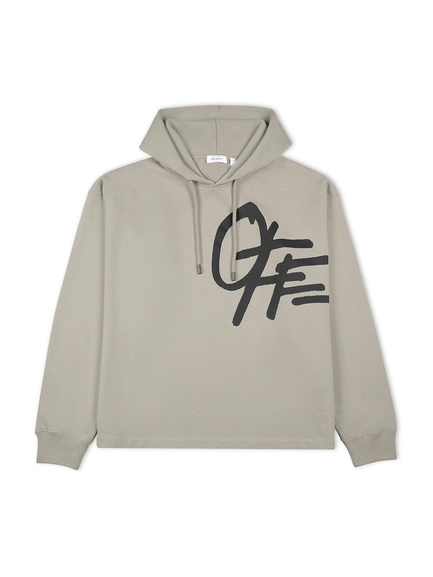 Spray Logo Loose Hoodie