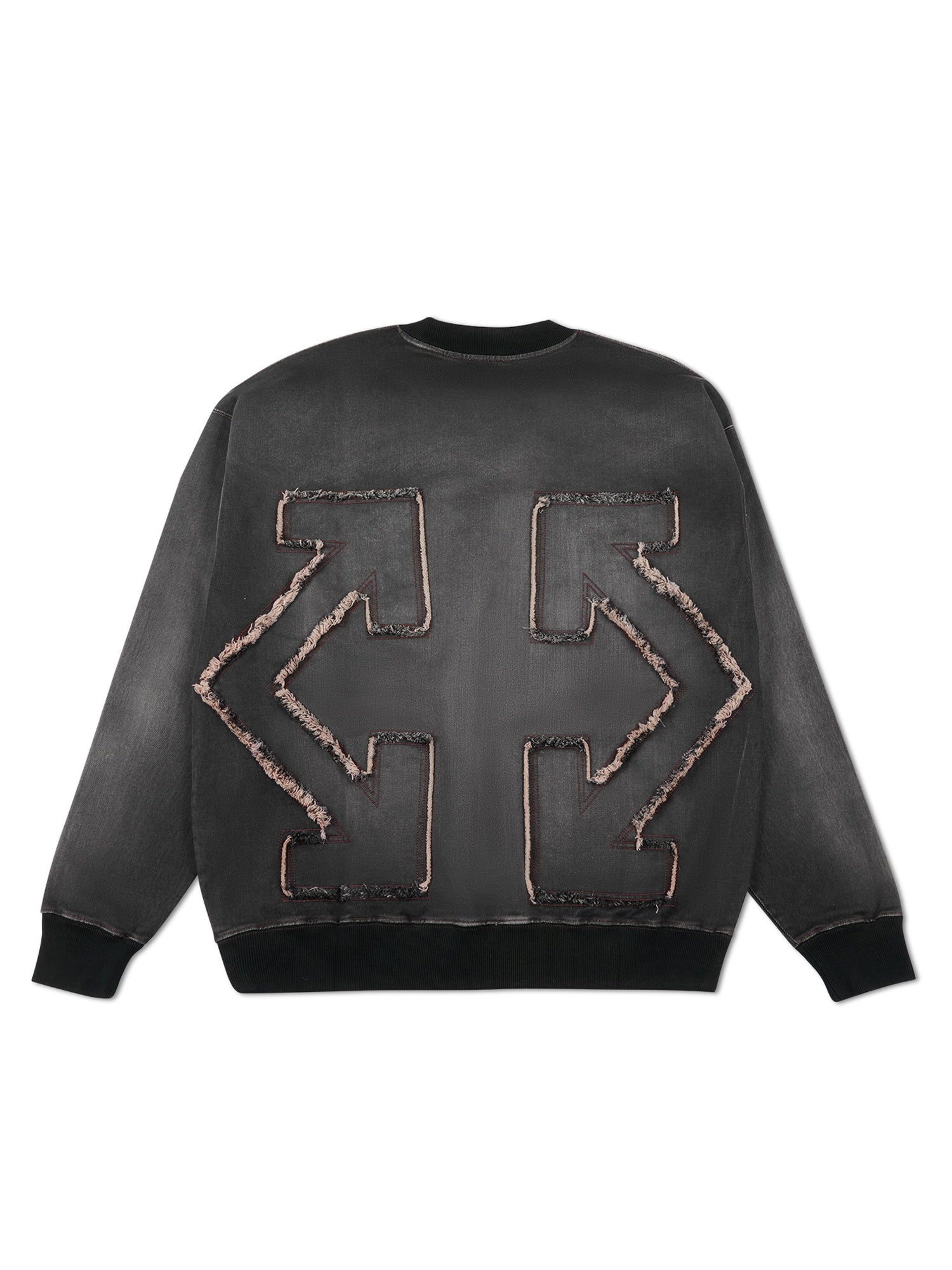 Distress Arr Skate Crewneck