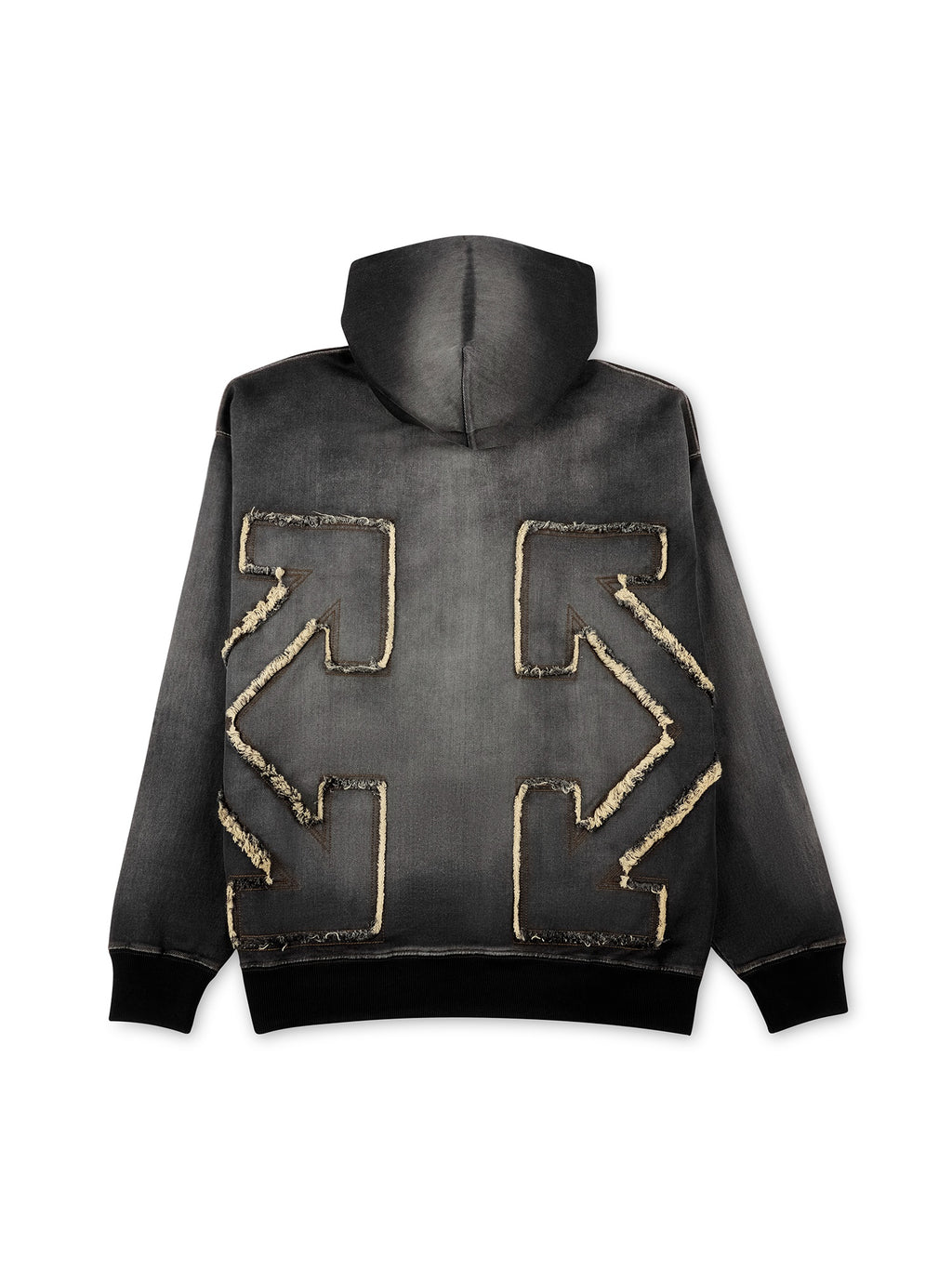 Distress Arr Skate Zip Hoodie