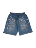 Distress Arr Skate Sweatshort