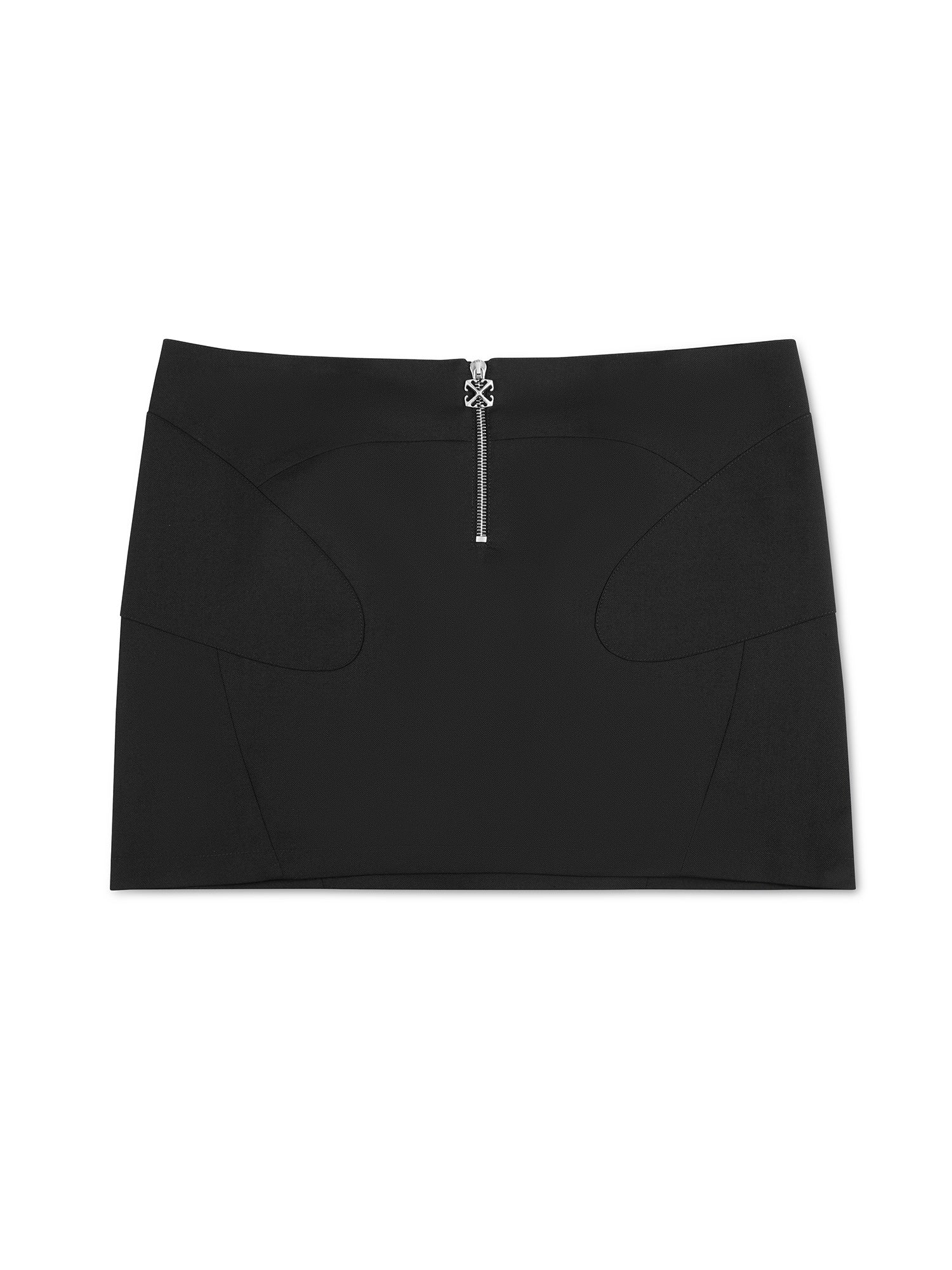 Gab Zip Up Skirt
