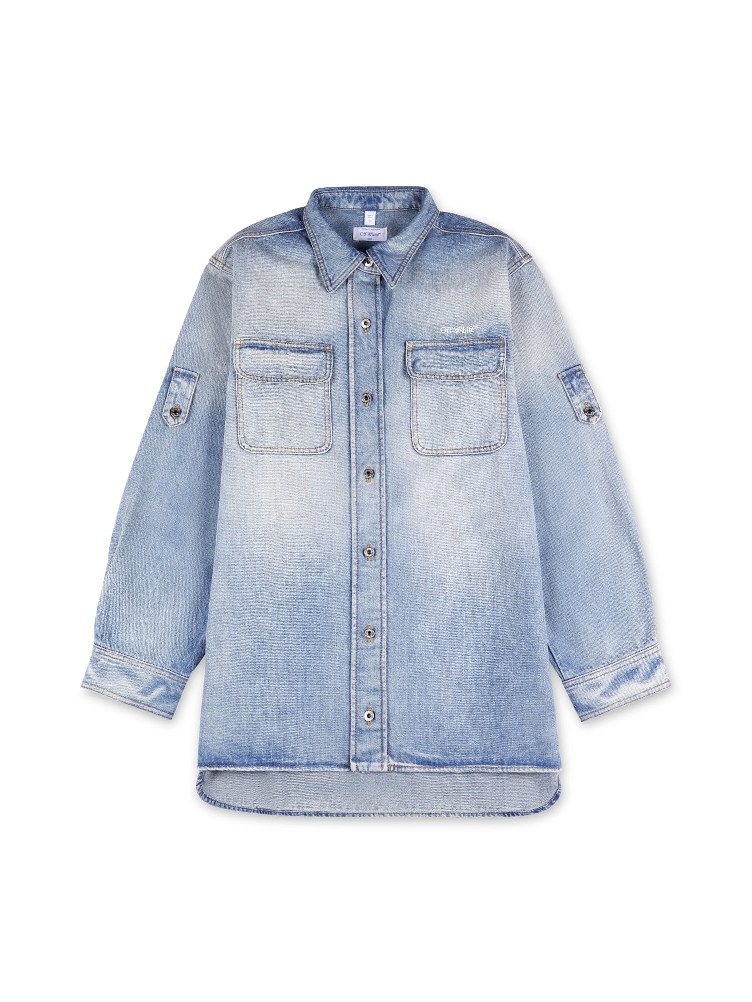 Half Arrow Denim Shirt Jkt