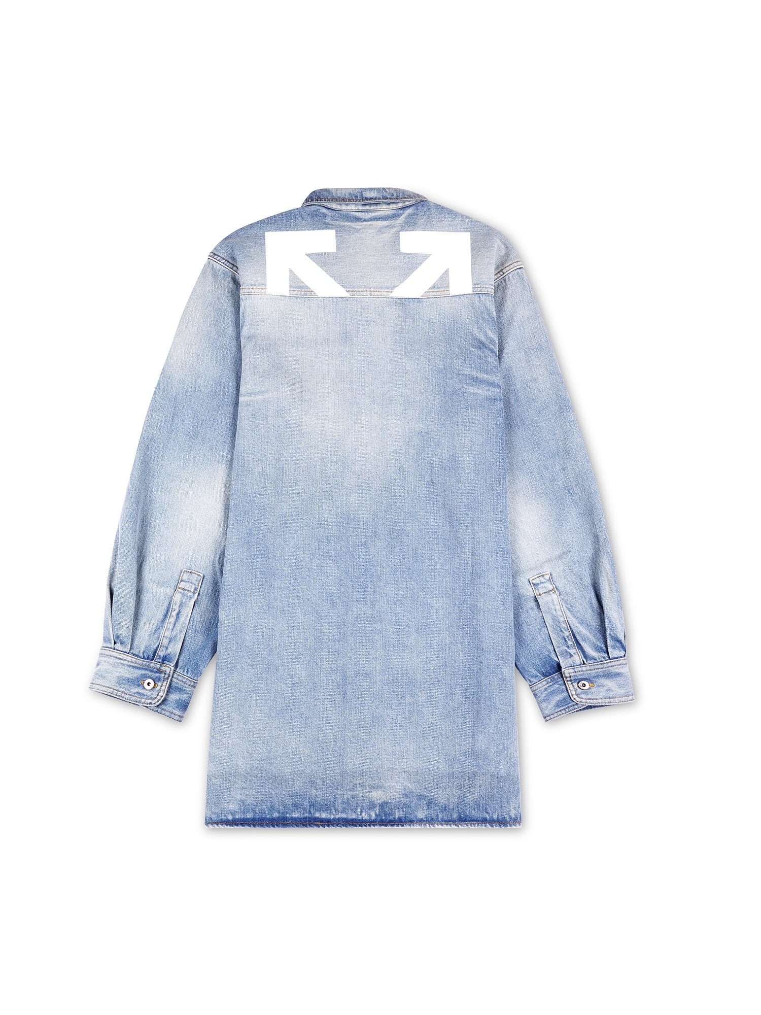 Half Arrow Denim Shirt Jkt