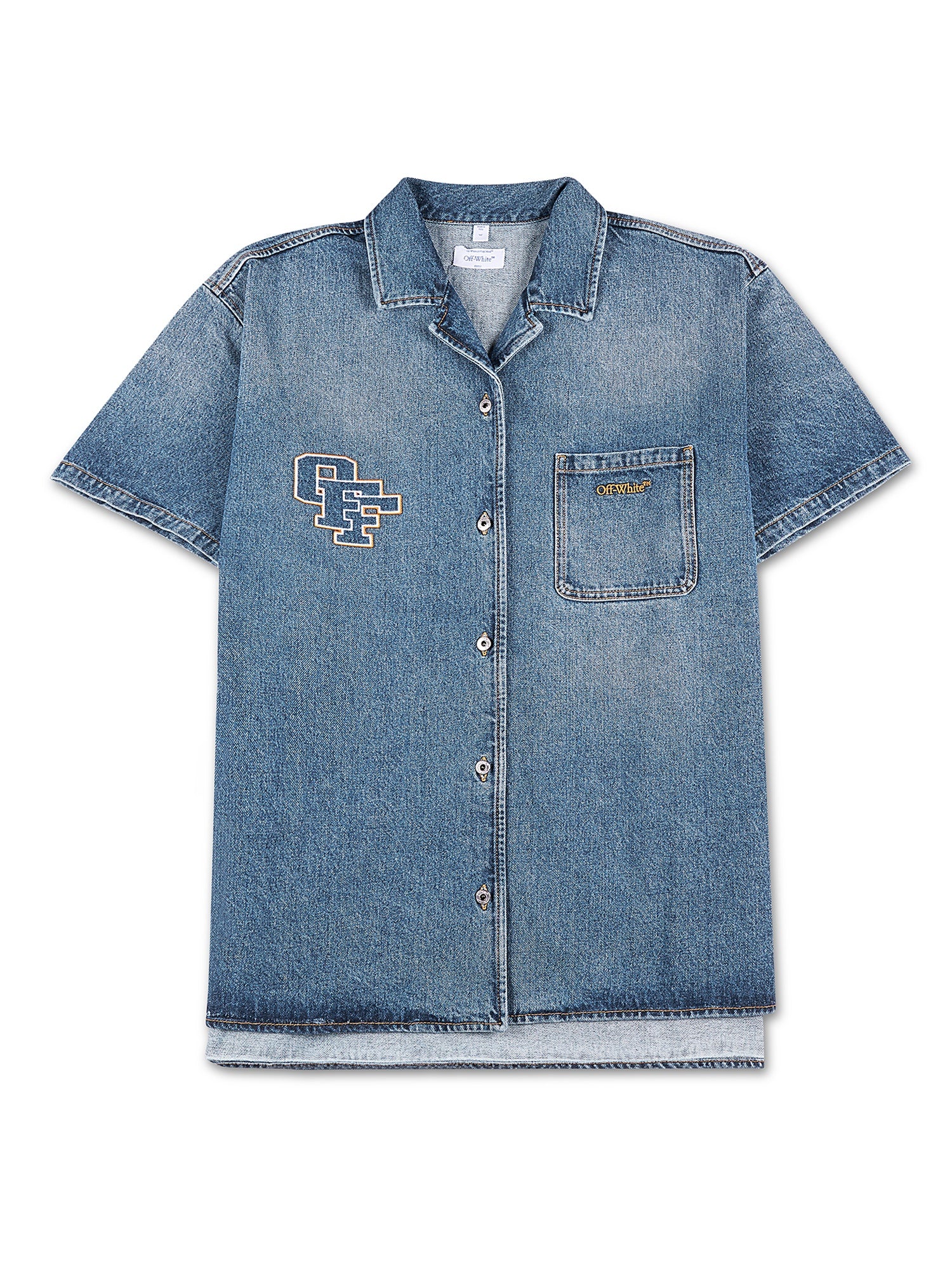 Royal Patch Denim Dress