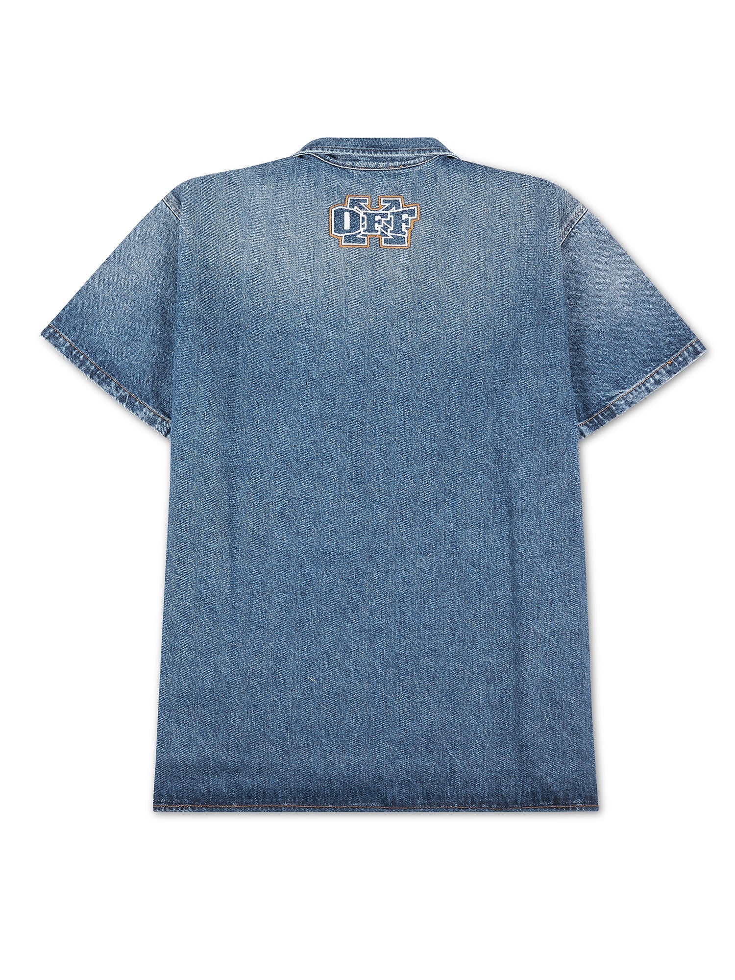 Royal Patch Denim Dress