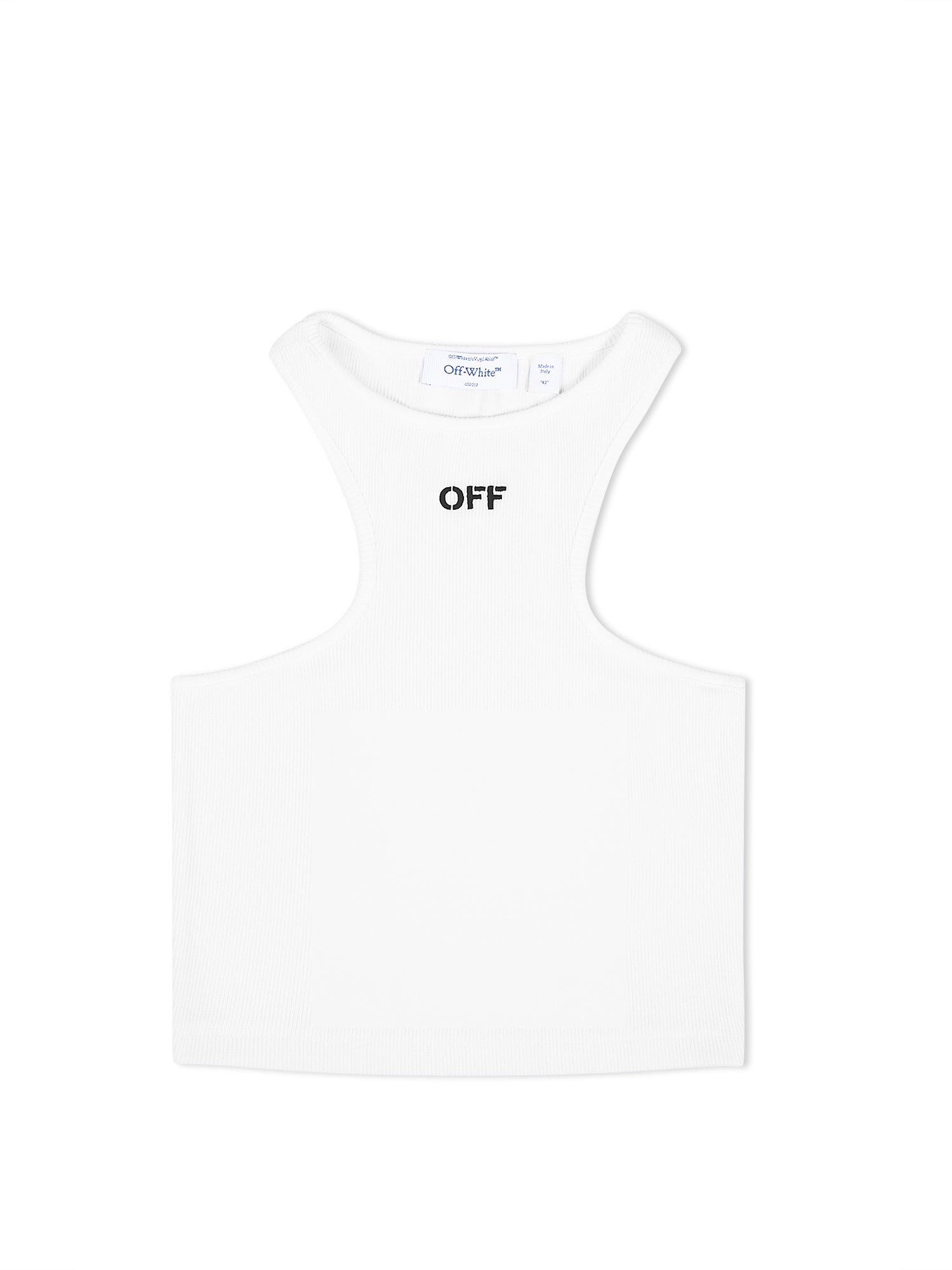 Off Stamp Rib Rowing Top