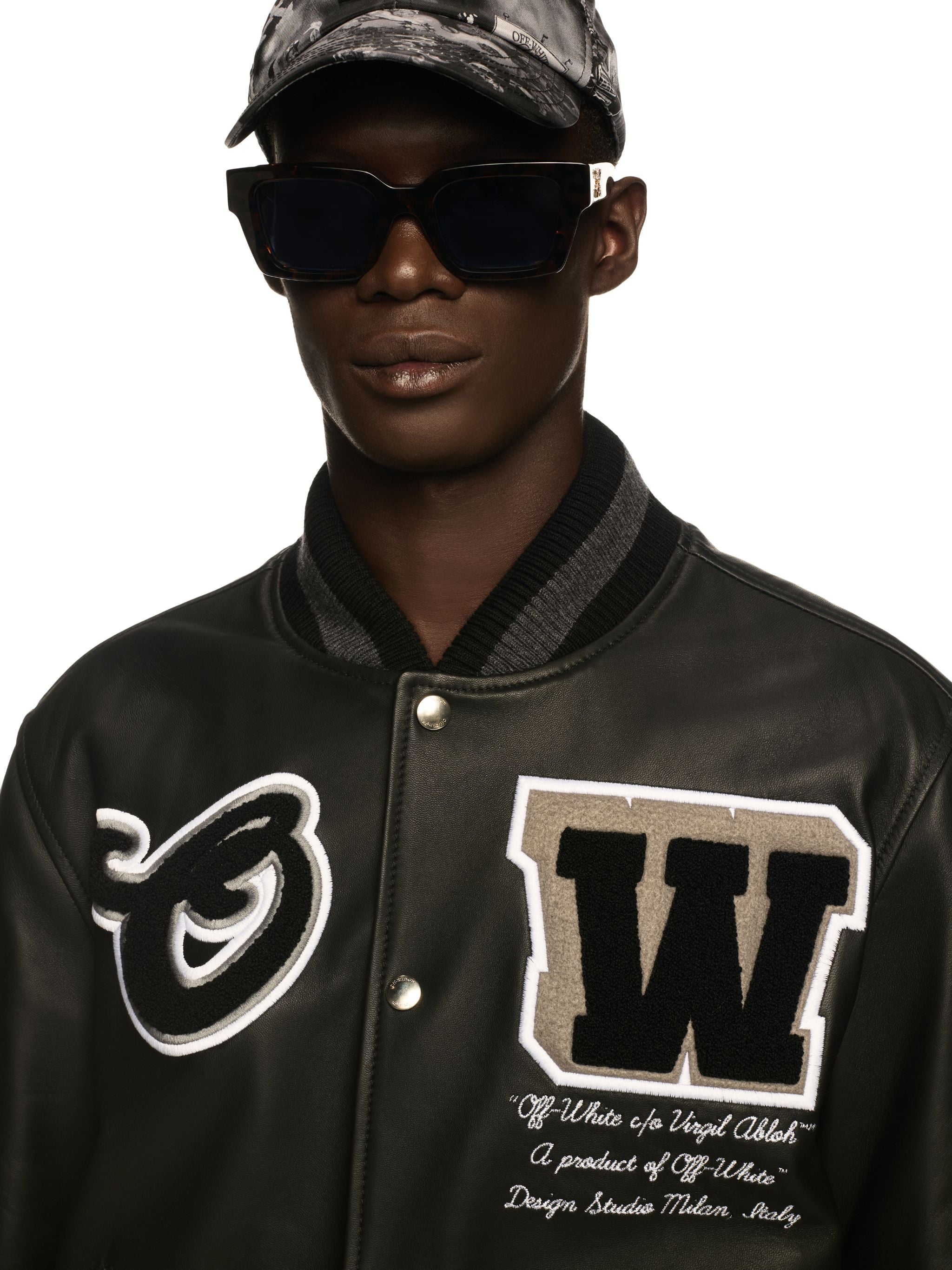 Full Lea Varsity Jkt