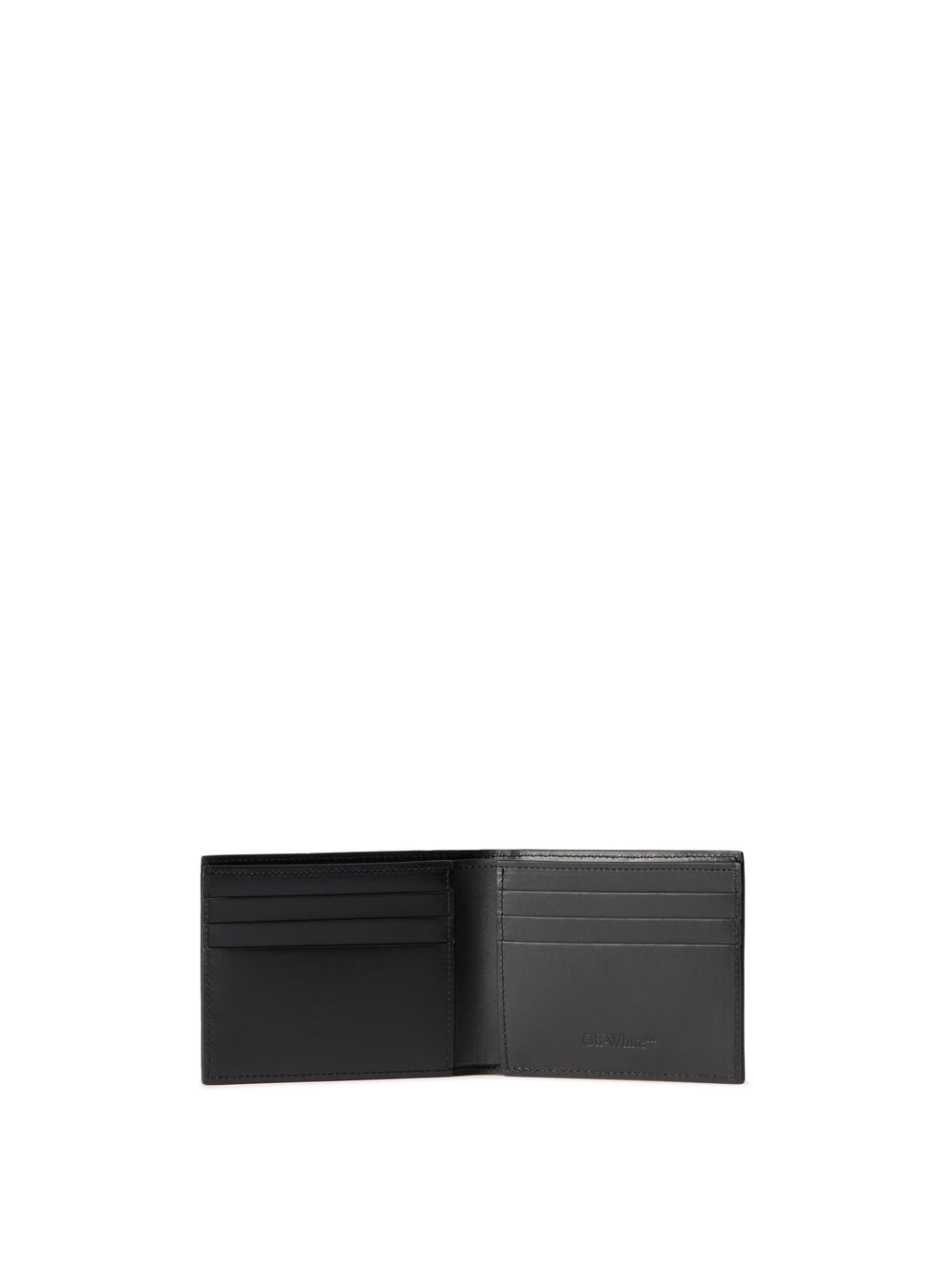 Heritage Wallet Half Arrow-Smooth Calfskin Leather Black