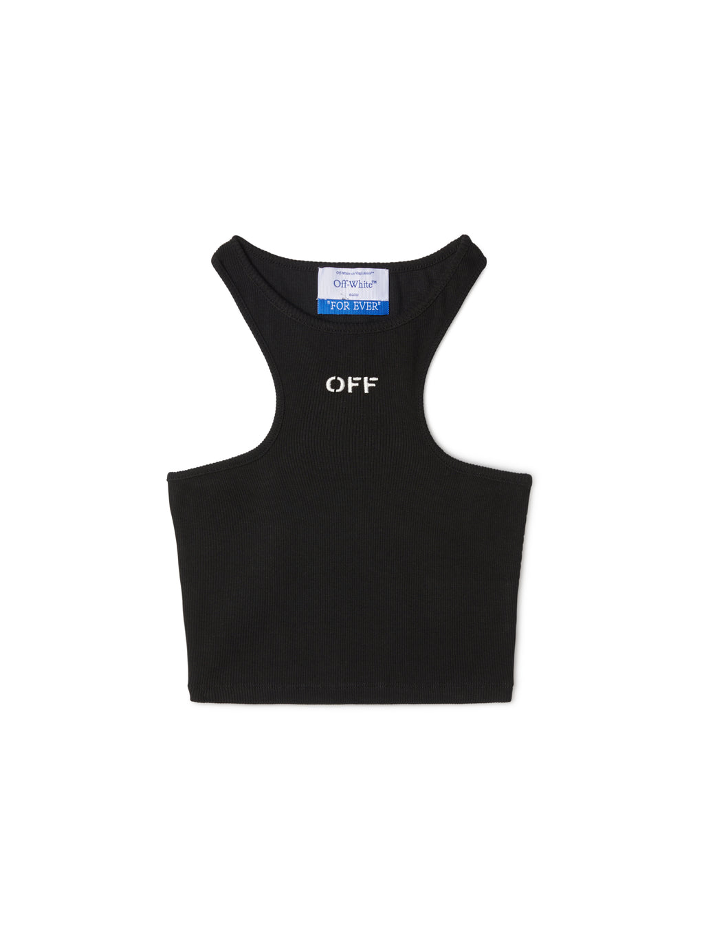 Off Stamp Rib Rowing Top