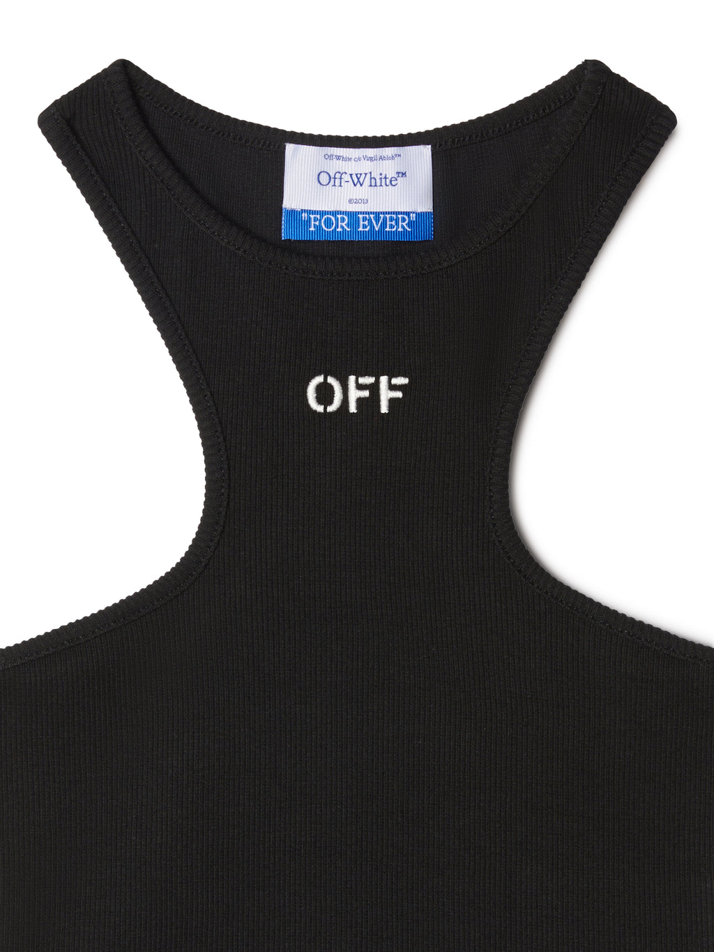 Off Stamp Rib Rowing Top