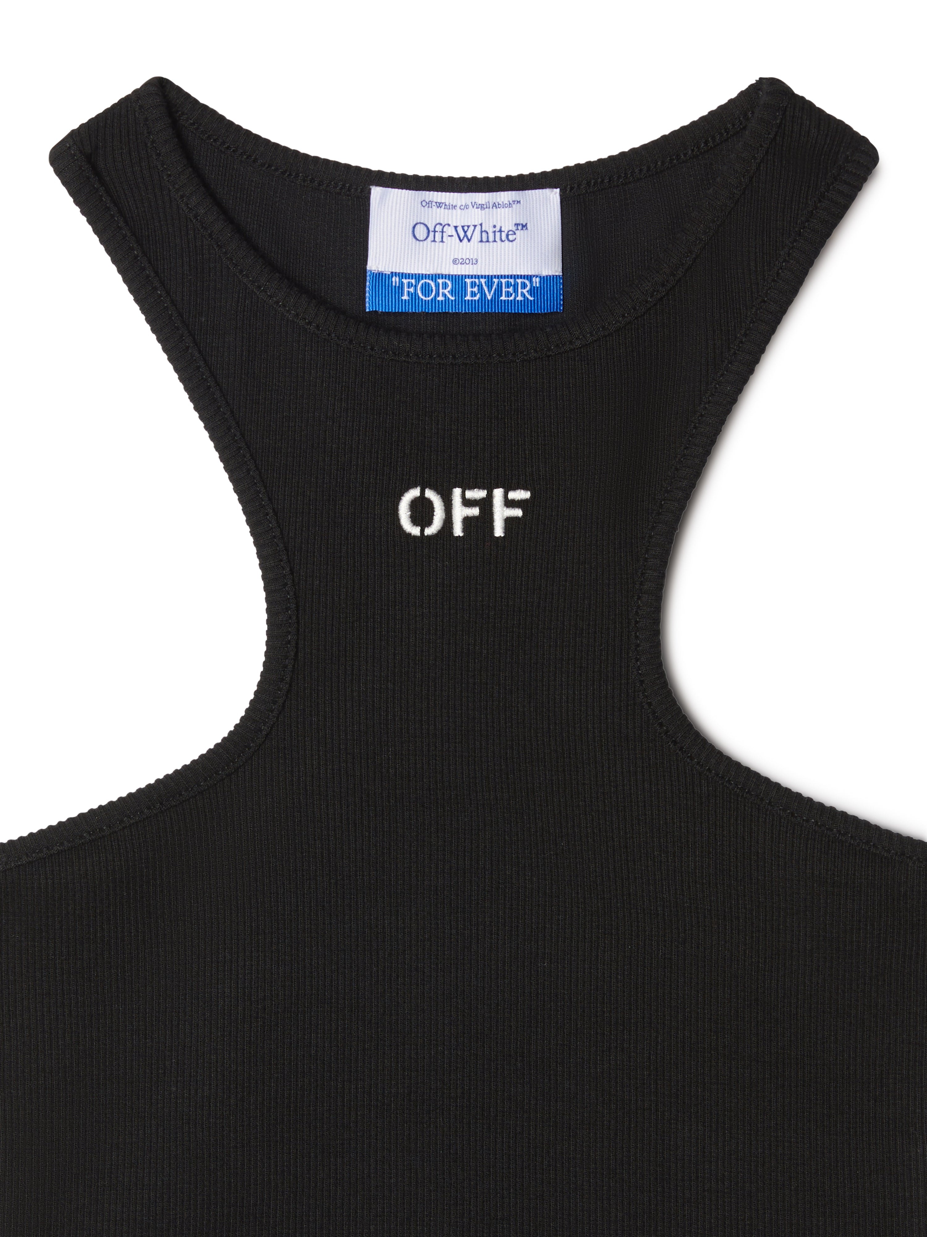 Off Stamp Rib Rowing Top