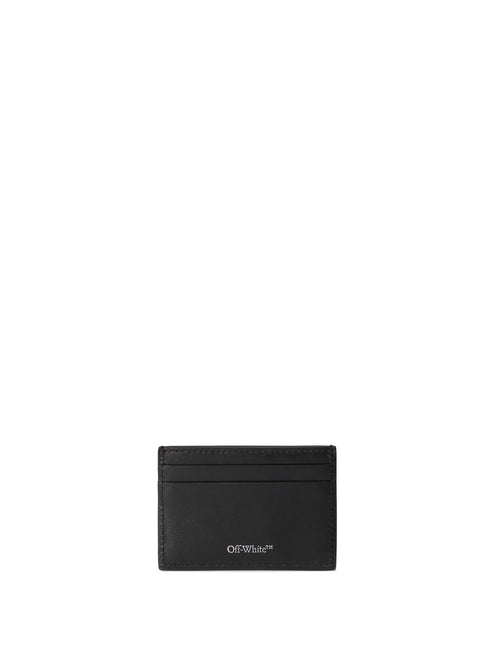 Jitney Card Holder Smooth Calfskin Leather Black