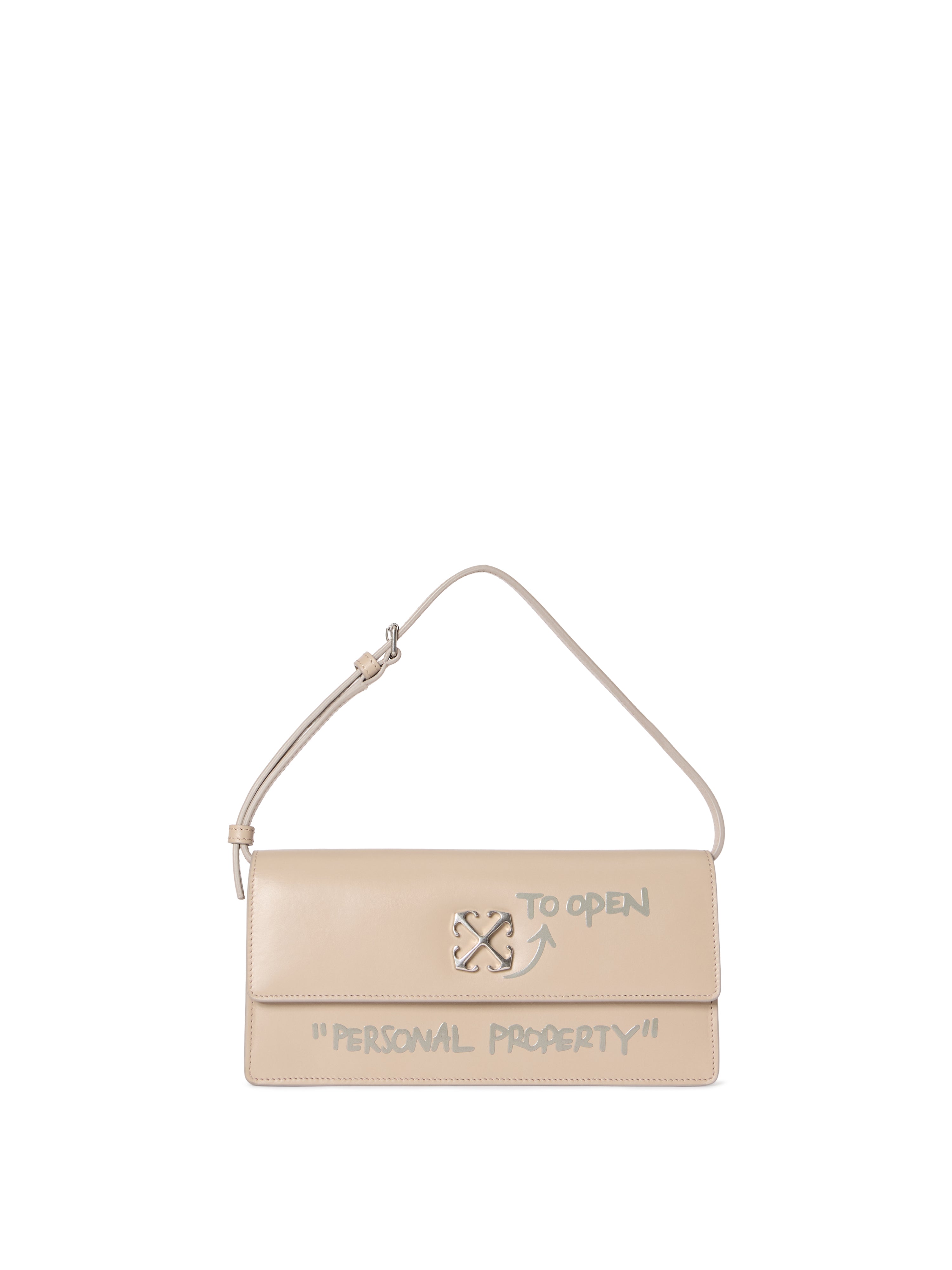 Jitney Shoulder Bag Smooth Calfskin Leather Fungi