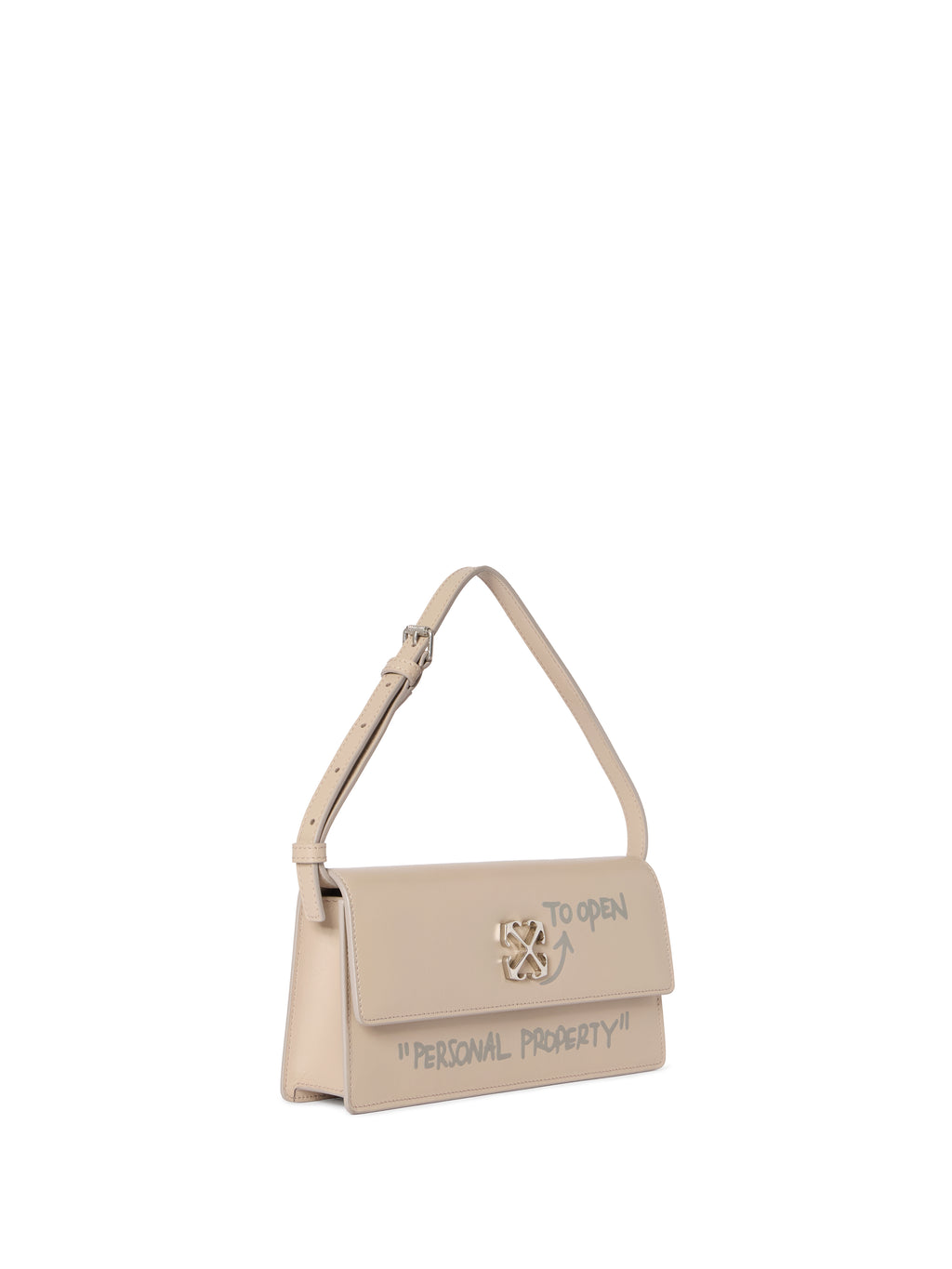 Jitney Shoulder Bag Smooth Calfskin Leather Fungi