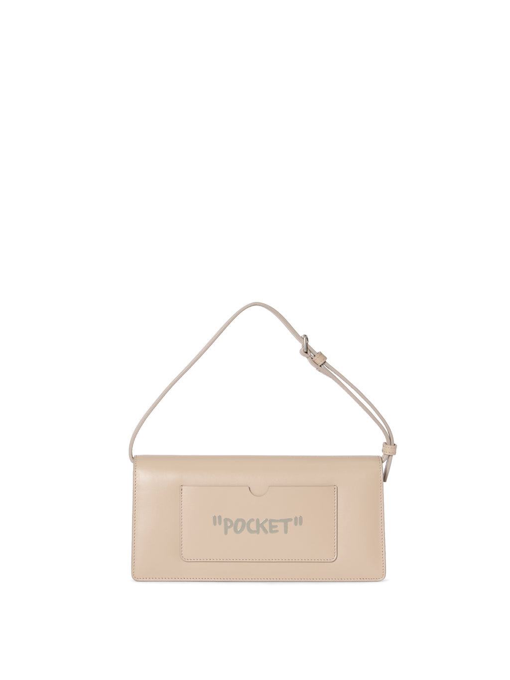 Jitney Shoulder Bag Smooth Calfskin Leather Fungi