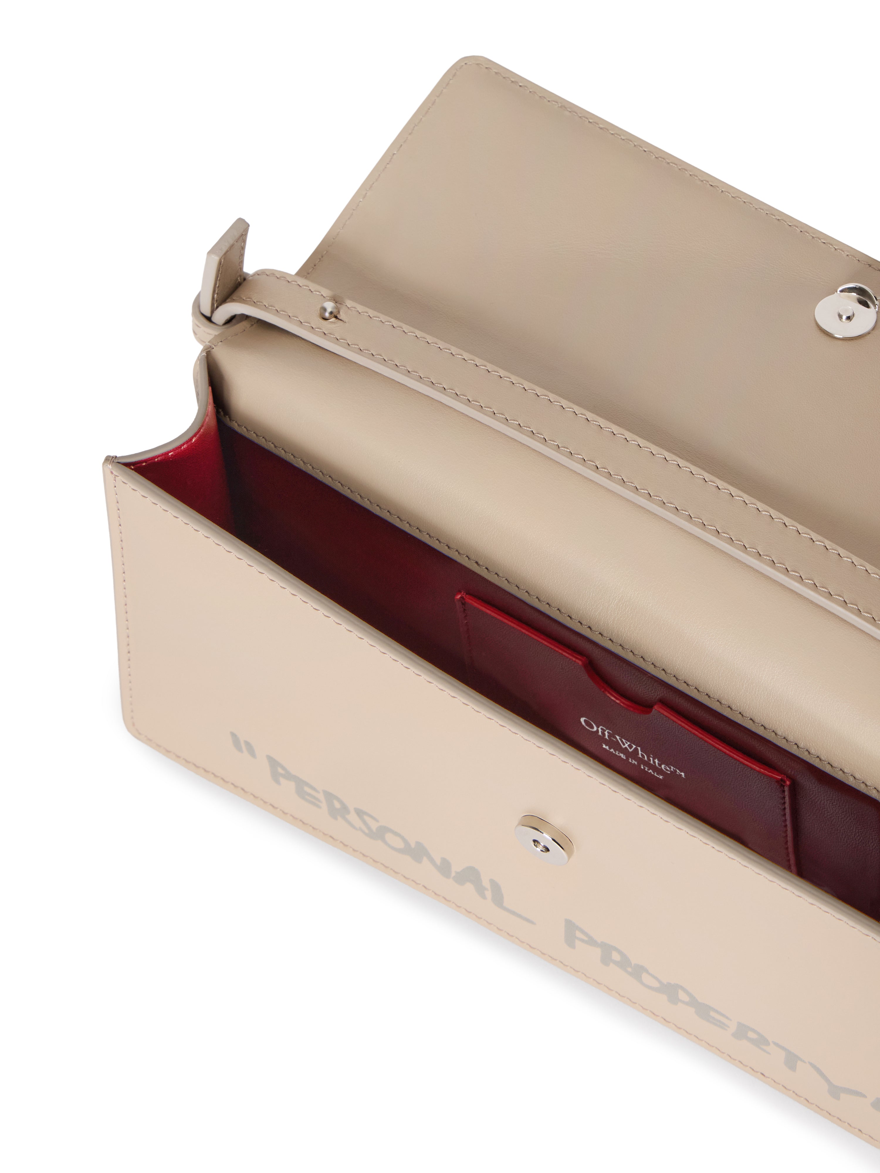 Jitney Shoulder Bag Smooth Calfskin Leather Fungi