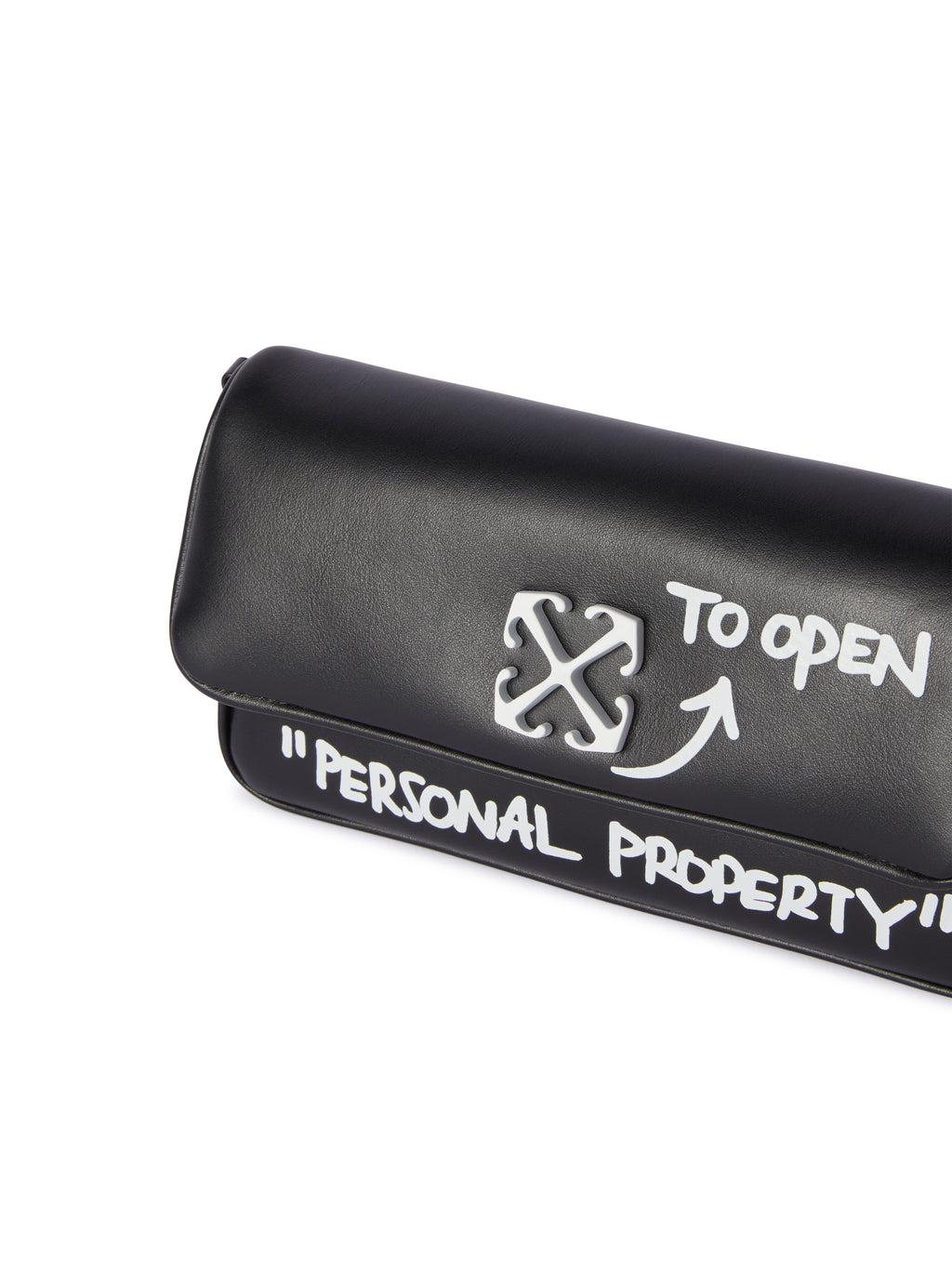 Jitney Shoulder Bag Smooth Calfskin Leather Black