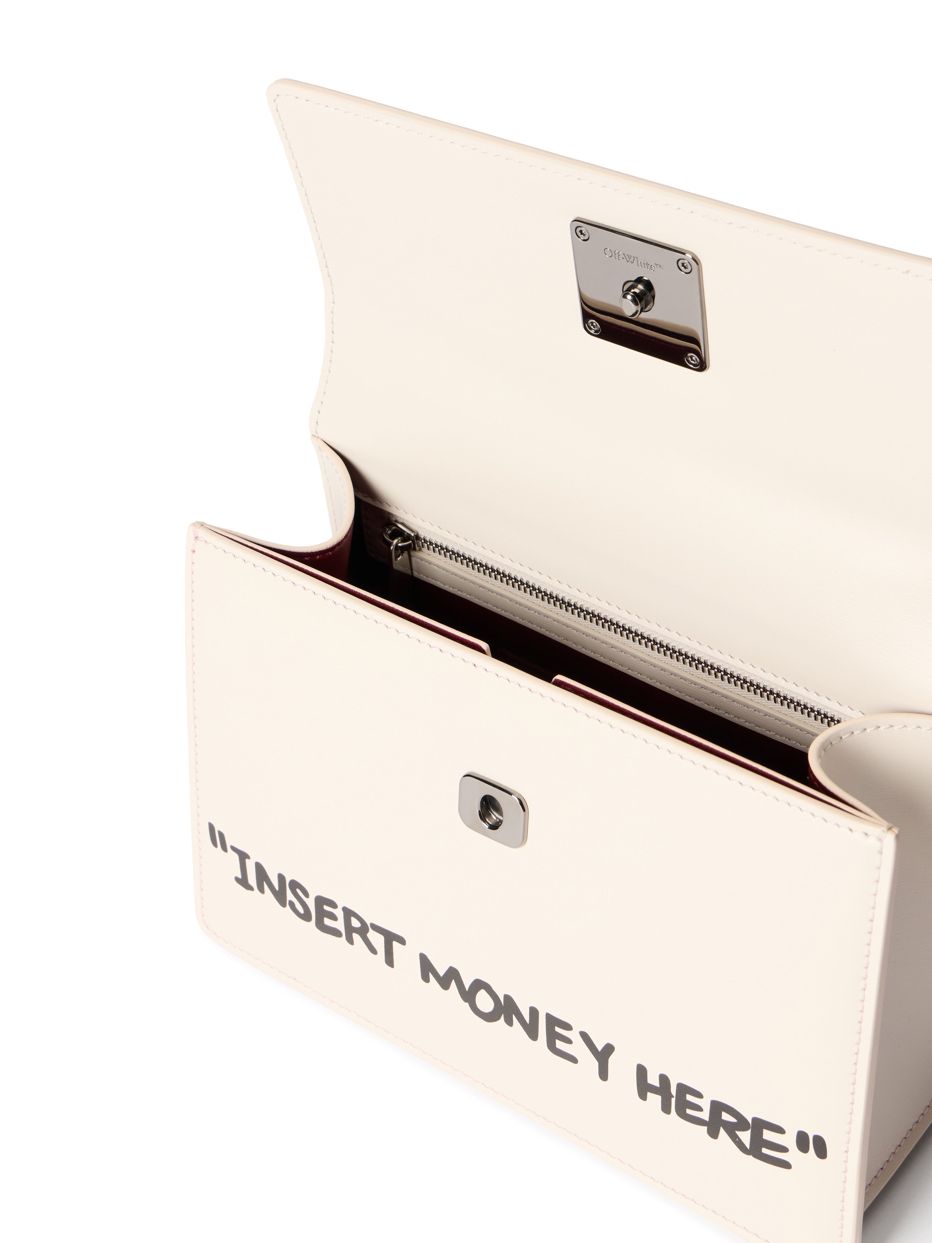 Jitney Top Handle Smooth Calfskin Leather Dust